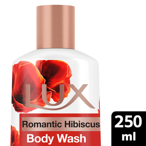 Lux Body Wash Romantic Hibiscus Opulent Fragrance 250ml