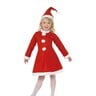 Party Fusion X'mas Girls Santa Costume 10-13 Year Old Kids 3s