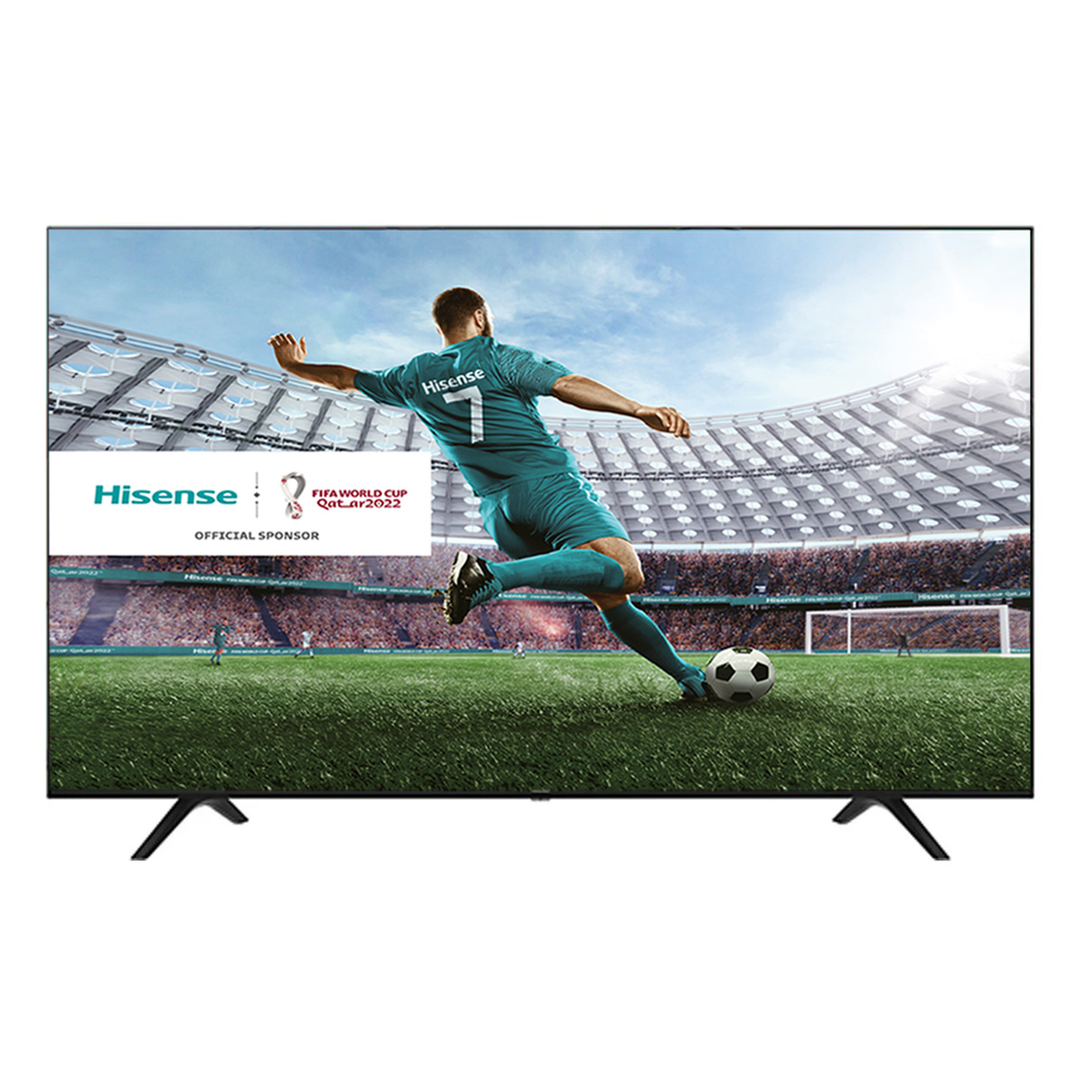 Hisense 58 Inches 4K Smart UHD TV, Black, 58A61G