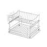 Tekno Tel Dish Drainer 2Tier with Cutlery Tray KB010 29x30x24cm