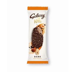 Galaxy Kenz Ice Cream Stick Dark With Hazelnut 58g