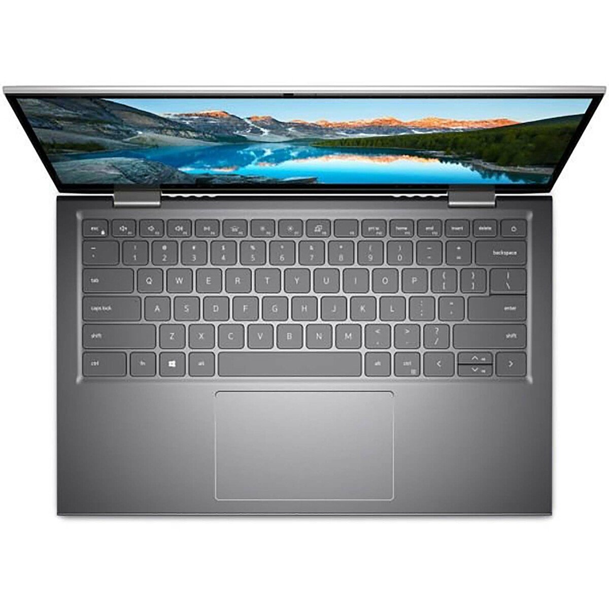 Dell 5410-INS14-5047-SL 2-in-1 Laptop – Core i5 2.4GHz,8GB RAM, 512GB SSD,GeForce(R) MX350 with 2GB, WinDOWS 10, 14inch FHD, Silver, English/Arabic Keyboard