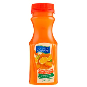 Buy Al Rawabi Orange Carrot Delight Juice No Added Sugar 200 ml Online at Best Price | Sugar Free | Lulu UAE in UAE