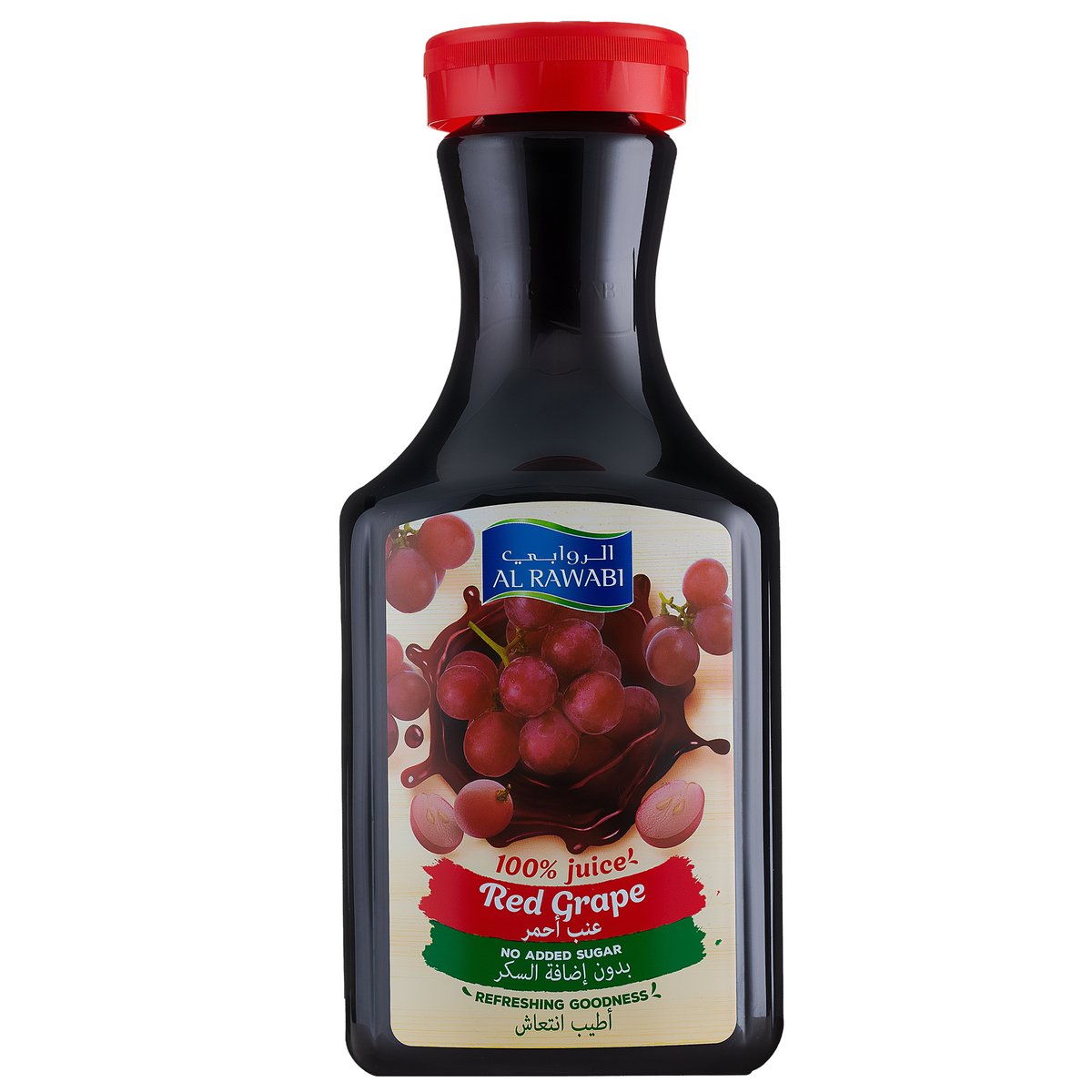 Al Rawabi Red Grape Juice No Added Sugar 1.5 Litres