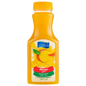 Buy Al Rawabi Mango Juice No Added Sugar 350 ml Online at Best Price | Sugar Free | Lulu UAE in UAE
