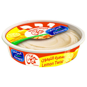 Buy Almarai Hummus Lemon Twist 250 g Online at Best Price | Dips Assorted | Lulu KSA in Kuwait