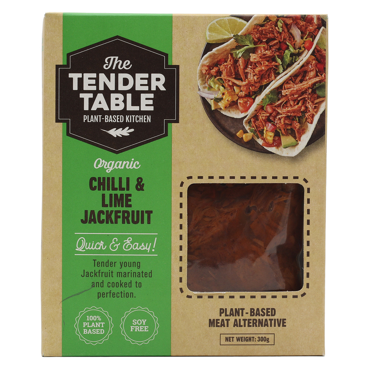 The Tender Table Organic Chilli & Lime Jackfruit 300g