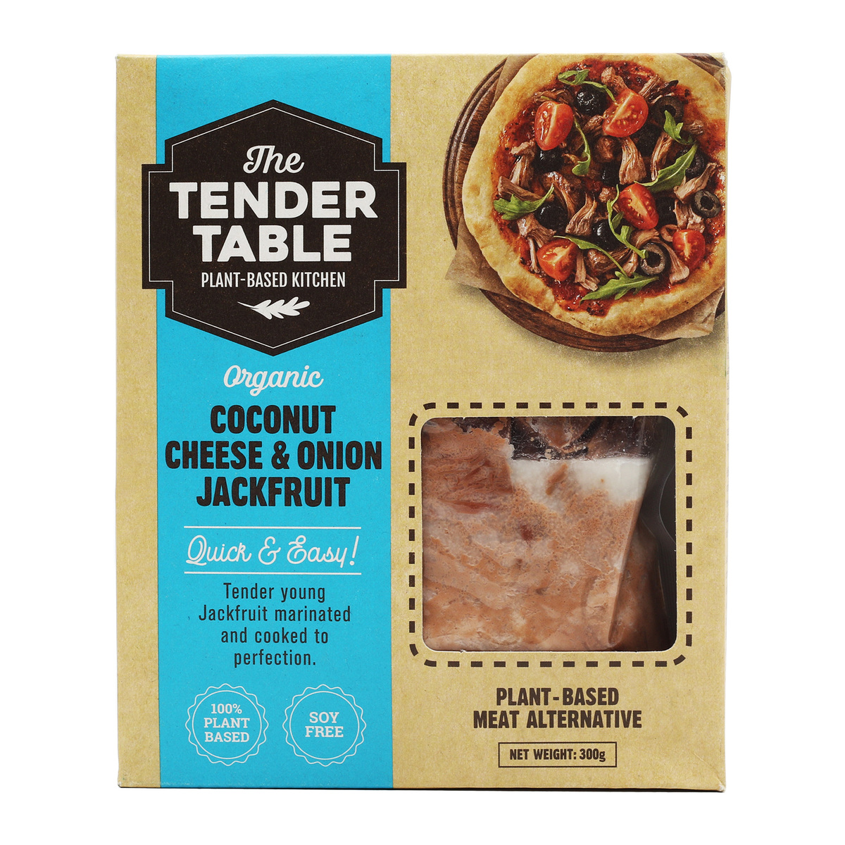 The Tender Table Organic Coconut Cheese & Onion Jackfruit 300g
