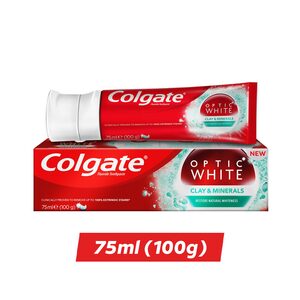 Colgate Toothpaste Optic White Clay & Minerals 75ml