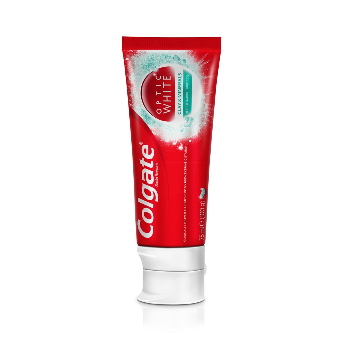 Colgate Toothpaste Optic White Clay & Minerals 75 ml
