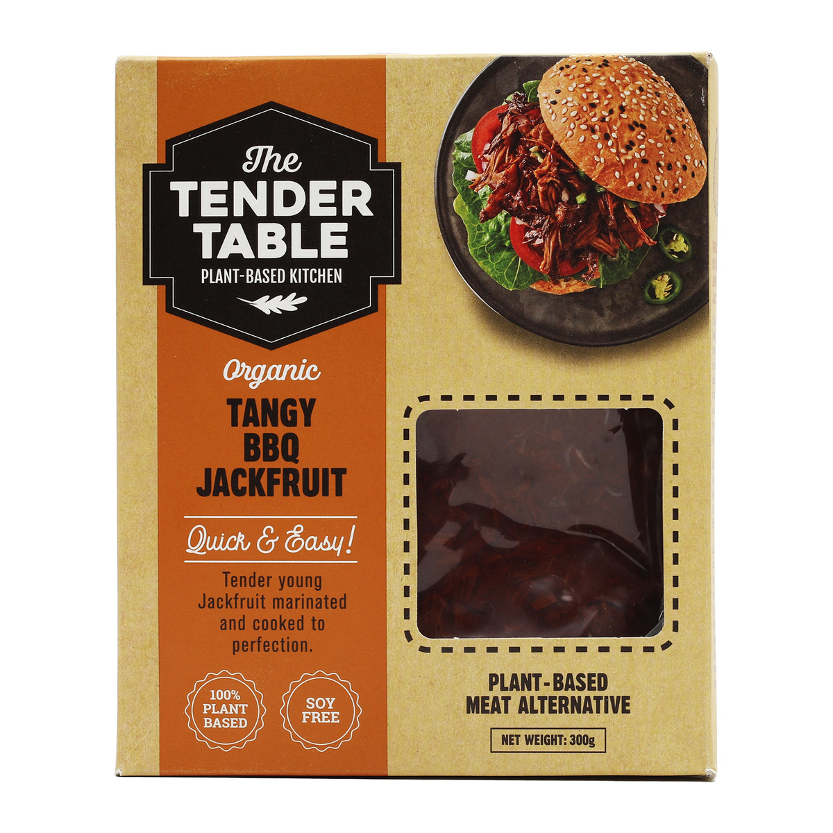 The Tender Table Organic Tangy BBQ Jackfruit 300g