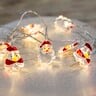 Party Fusion Battery Operated Santa LED Light 10's A200087
