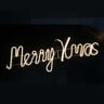 Party Fusion Merry X'mas Neon LED Light Banner S180036 40cm Assorted