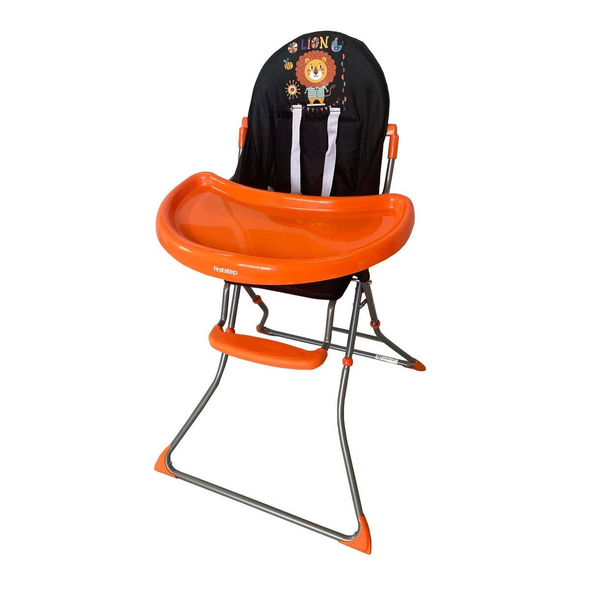 First Step Baby High Chair H2001 Orange