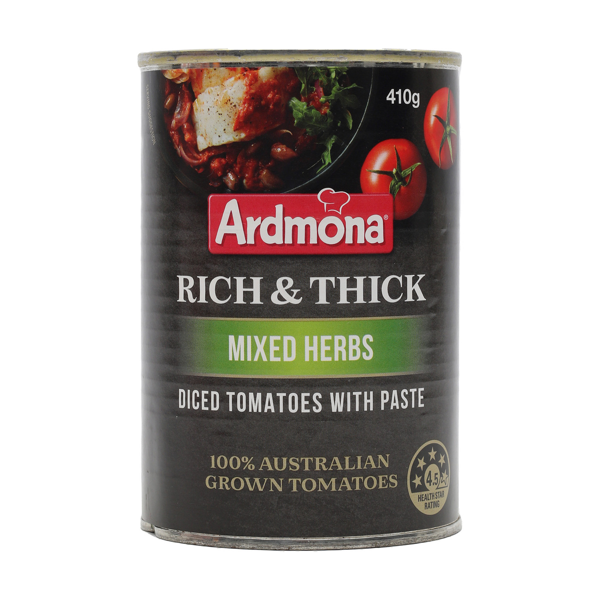 Ardmona Tomatoes With Mixed Herbs Rich & Thick 410g