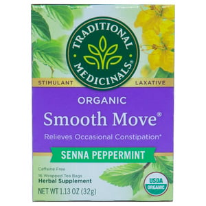 Traditional Medicinals Organic Smooth Senna Peppermint Tea 32g