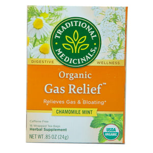 Traditional Medicinals Organic Gas Relief Chamomile Mint Tea 24 g