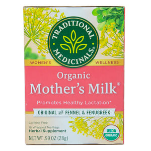 Traditional Medicinals Organic Tea Mother's Milk Fennel & Fenugreek 28 g