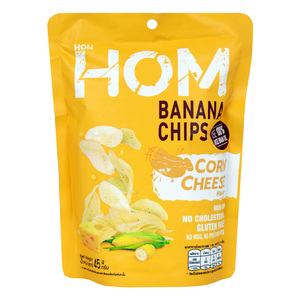 Hom Banana Chips & Corn Cheese 45g