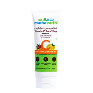 Mamaearth Vitamin C Face Wash with Vitamin C and Turmeric for Skin Illumination 100 ml