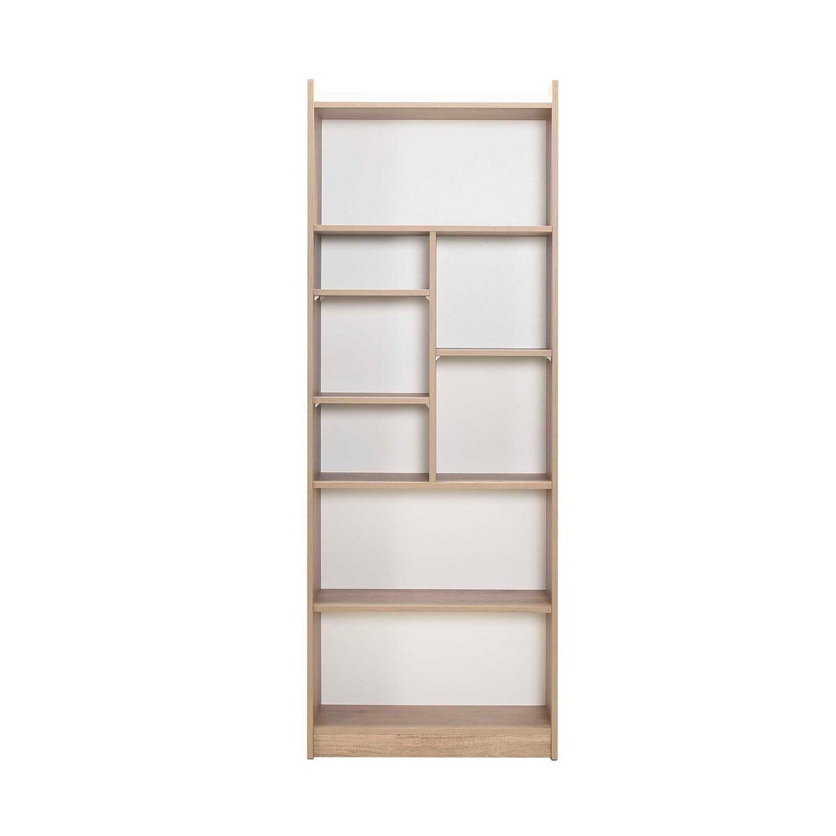 Maple Leaf Book Shelf Storage Organizer 183c661-TT Beech