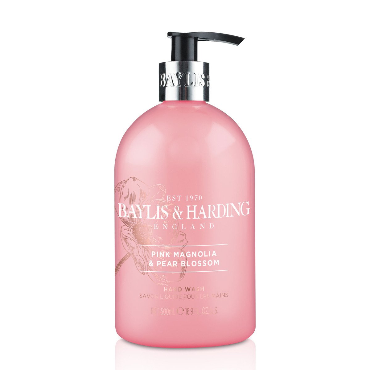 اشتري قم بشراء Baylis & Harding Hand Wash Pink Magnolia & Pear Blossom 500 ml Online at Best Price من الموقع - من لولو هايبر ماركت Liquid Hand Wash في الامارات
