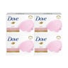 Dove Beauty Cream Bar Soap Pink 4 x 135g + Handwash 245ml