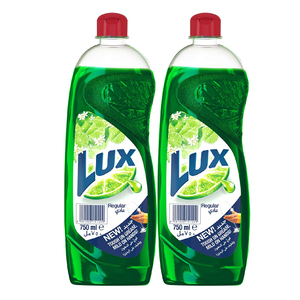 Lux Regular Dishwashing Liquid Value Pack 2 x 750ml