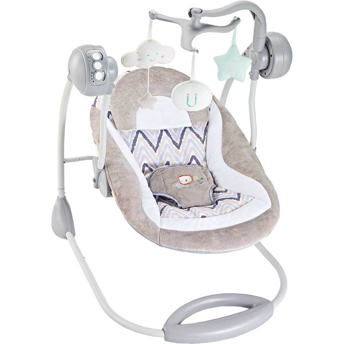 First Step Baby Electric Swing 27216 Grey