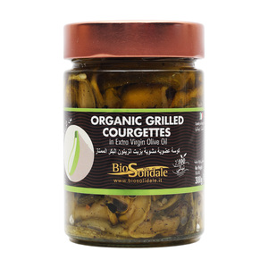 Bio Solidale Organic Courgettes Grilled In Extra Virgin Olive Oil 300g