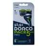 Dorco Pace 5 Pro Men Razor Handle + 2 Blades