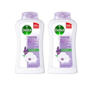 Dettol Antibacterial Bodywash Sensitive Value Pack 2 x 250ml