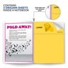 Classmate Exercise Book Centre Stapled 240x180mm 56-GSM Four Lines with Gap 100 Pages Assorted