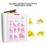 Classmate Exercise Book Centre Stapled 240x180mm 56-GSM Four Lines with Gap 100 Pages Assorted