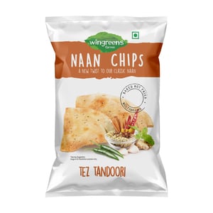 Wingreens Farms Naan Chips Tez Tandoori 150 g