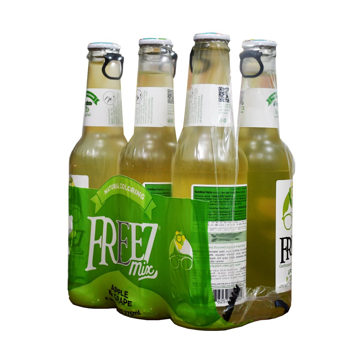 Freez Mix Carbonated Apple & Grape Flavoured Drink 6 x 275ml