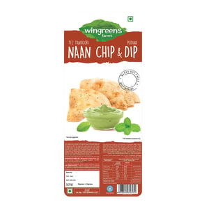 Wingreens Farms Naan Chip & Dip Tez Tandoori Pudina 70 g