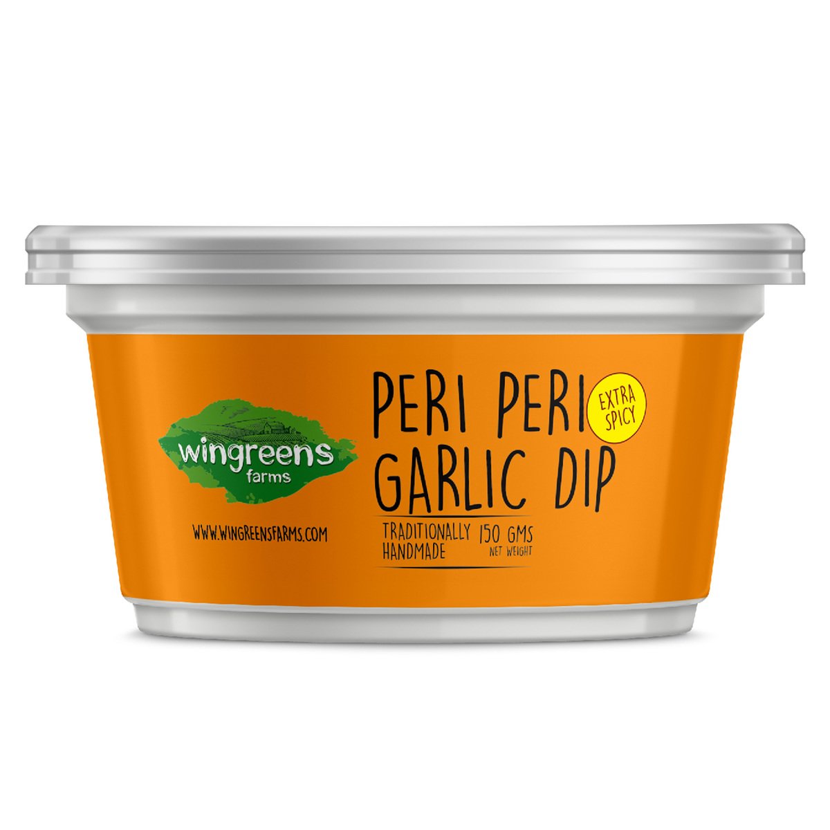 Wingreens Farms Peri Peri Garlic Dip 150 g