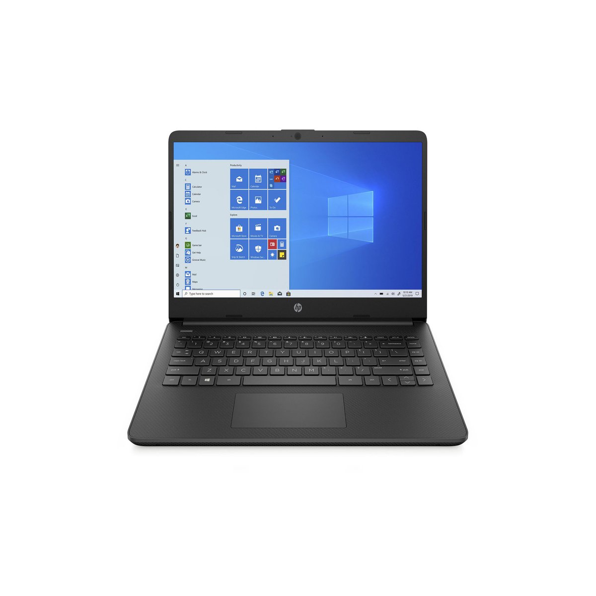 HP Laptop 14S-DQ2005NX, 14 inches, 11th Gen Intel Core i3-1115G4 Processor, 4GB RAM, 128GB SSD, Intel UHD Graphics, Jet Black