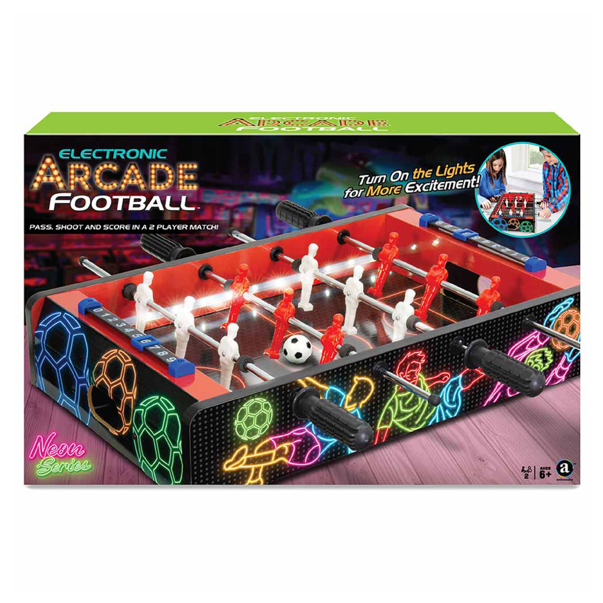 Merchant Ambassador Electronic Arcade Football/Foosball GA2003