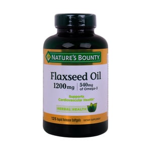 Nature's Bounty Flaxseed Oil 1200mg 125pcs