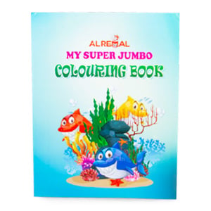 Al Remal My Jumbo Colouring Book Assorted