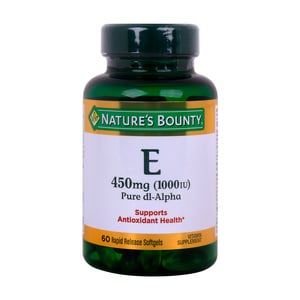 Nature's Bounty Vitamin E 450mg 60pcs