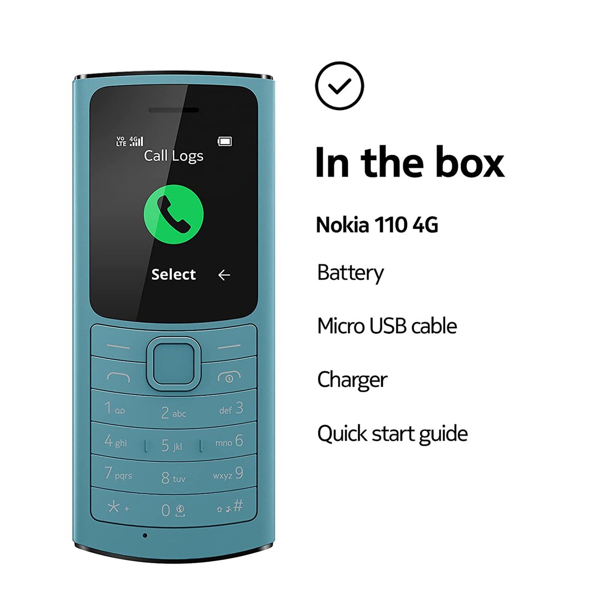 Nokia 110 -TA1384 4G DS Aqua
