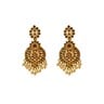 Eten Traditional Ethnic Earrings Antique Oxidized Gold Color WB022
