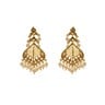 Eten Traditional Ethnic Earrings Antique Oxidized Gold Color WB023