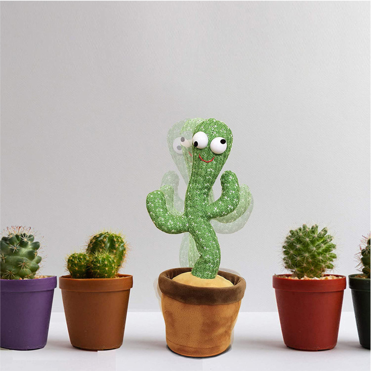 Dancing &Talking Cactus Electronic Plush Toy NHEC01
