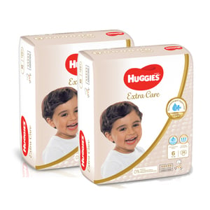 Huggies Extra Care Diaper Size 6, 15+kg 2 x 28pcs