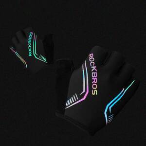 ROCKBROS Cycling Fingerless Gloves S251-Large