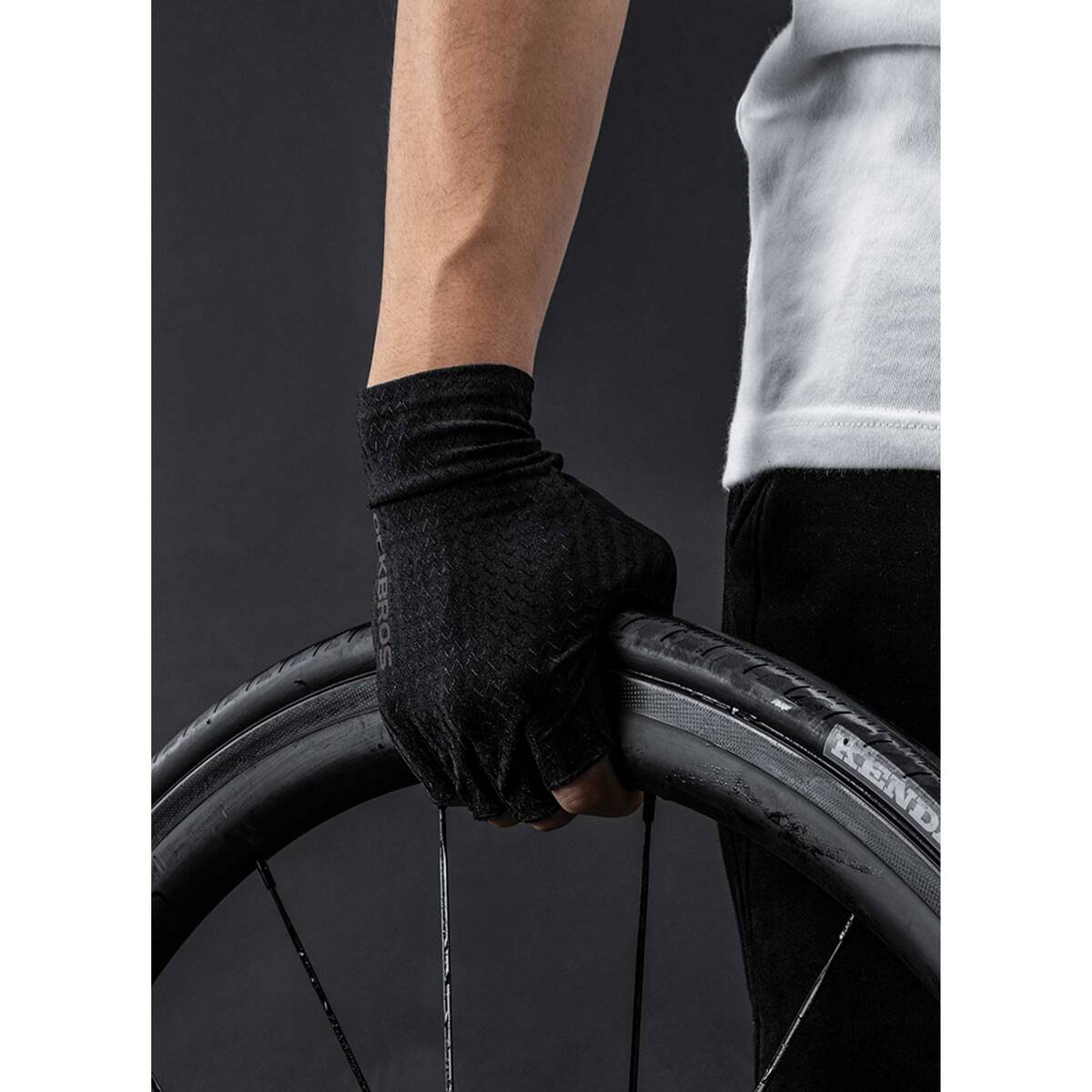 ROCKBROS Half Finger Cycling Gloves S221BK Small